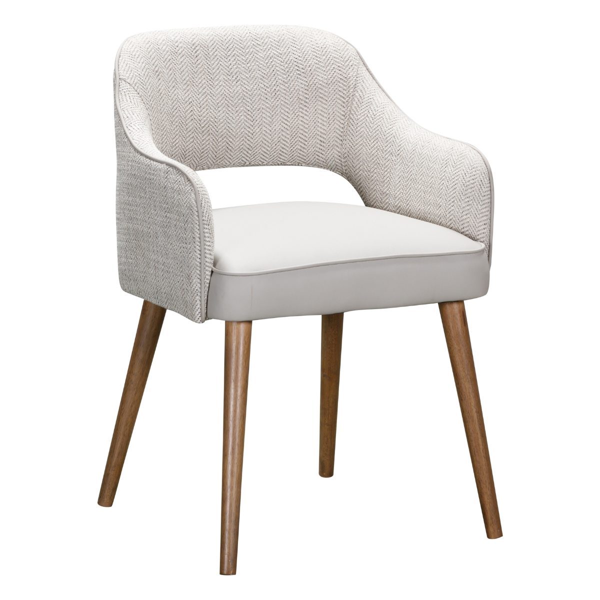Pizzoli contemporary upholstered dining chair – 1