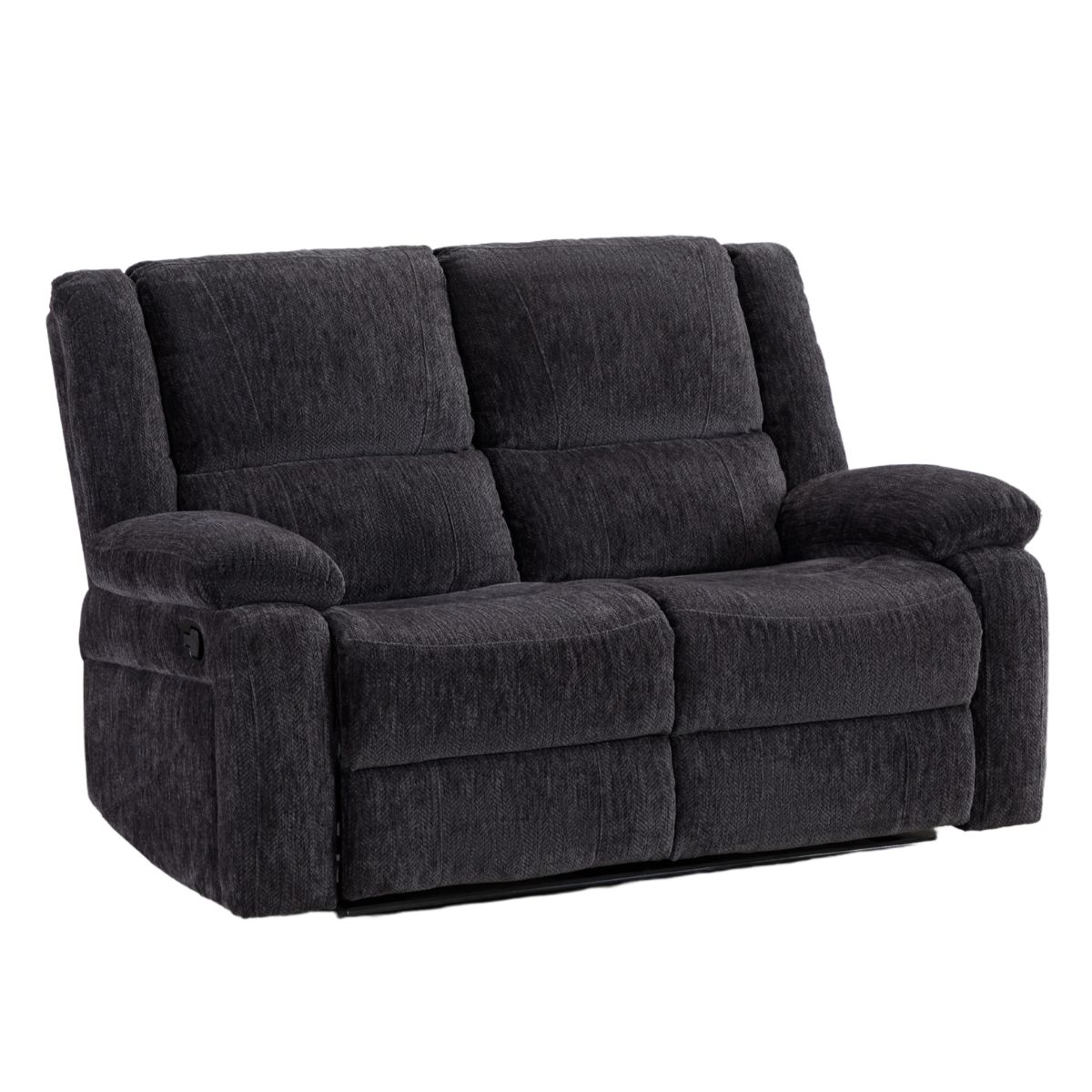 Polly Charcoal 2 Seater Recliner - 1