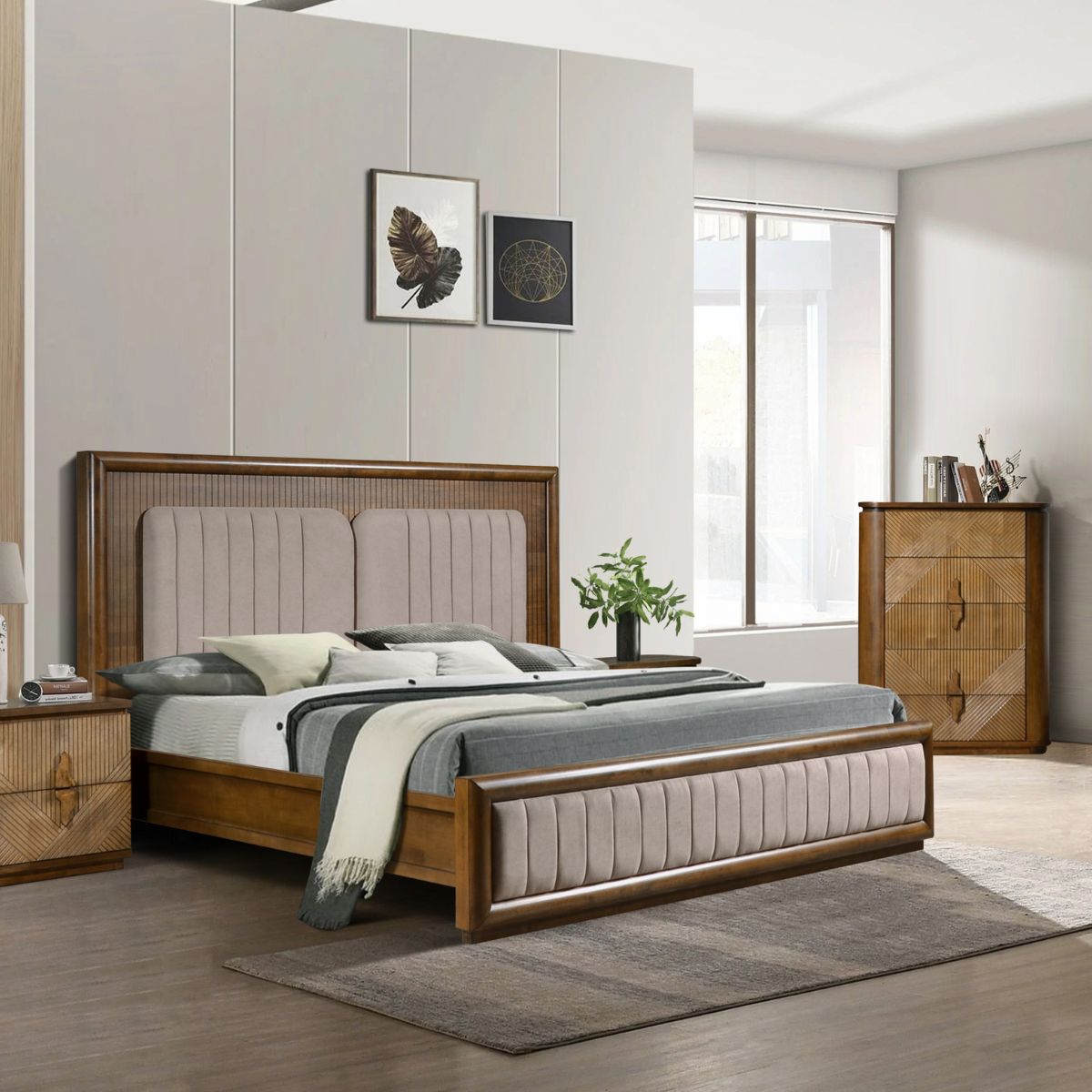 Providence Channel Tufted Bed - 3