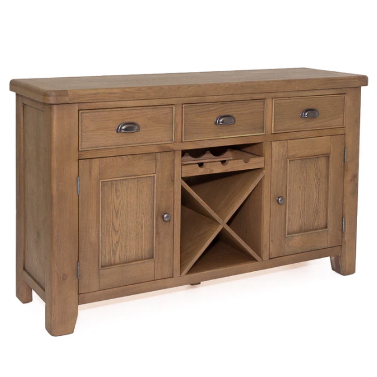 Rigel Smoked Oak Large Sideboard - 1