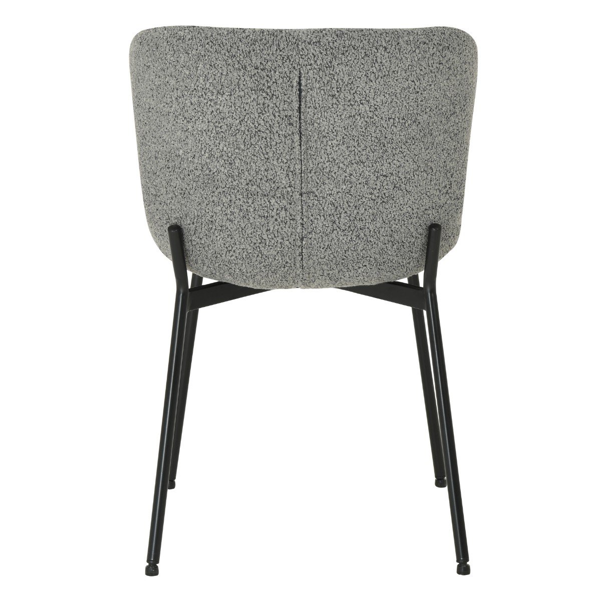 Roxie Grey Boucle Dining Chair - 5