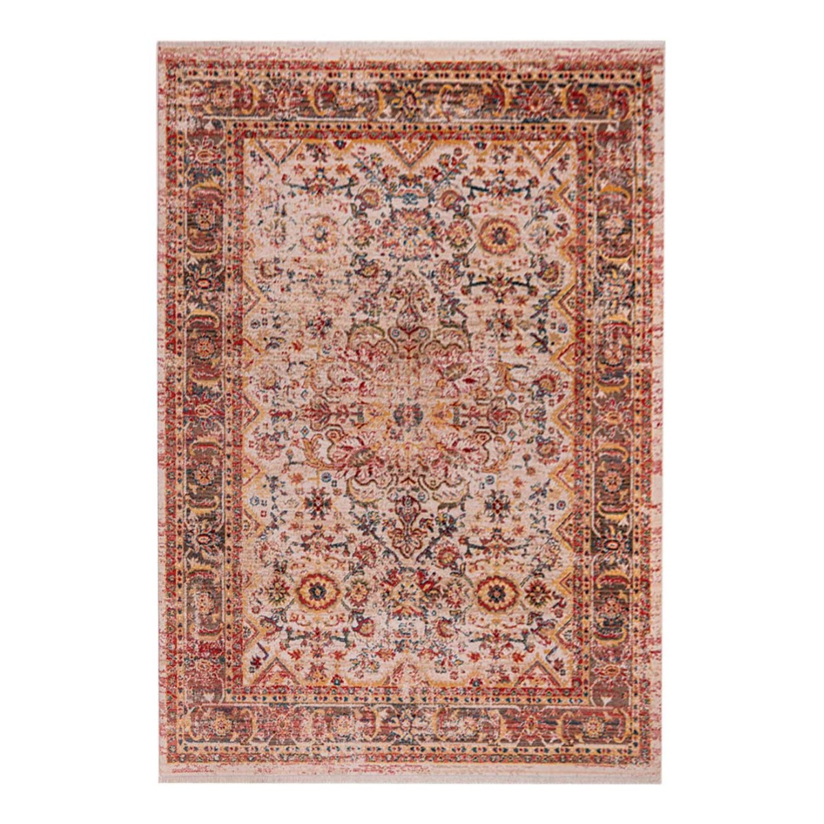 Rukas Classic Persian Medallion Rug - 1