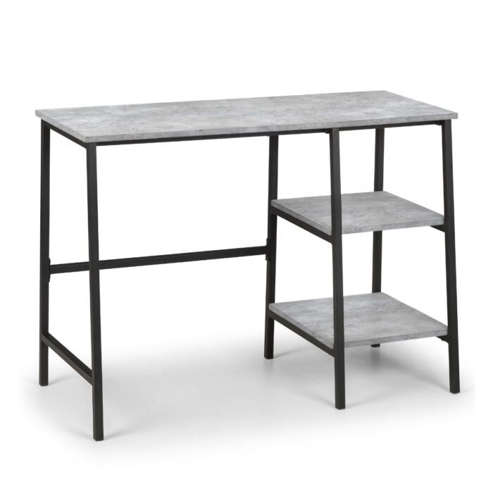 STA212 - Shay Grey Concrete Effect Desk - 1