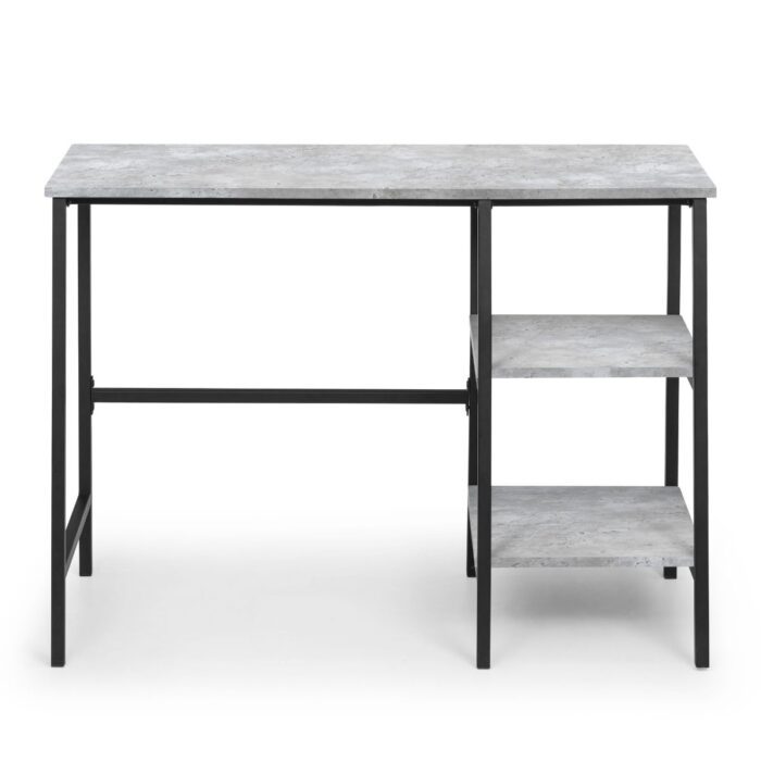 STA212 - Shay Grey Concrete Effect Desk - 2