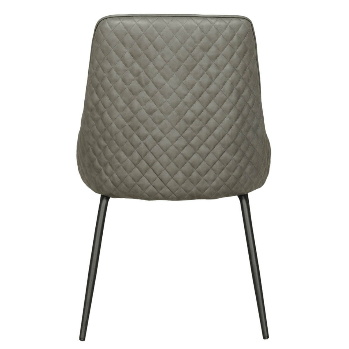 Sabrina Curved Back Dining Chair Grey - 4