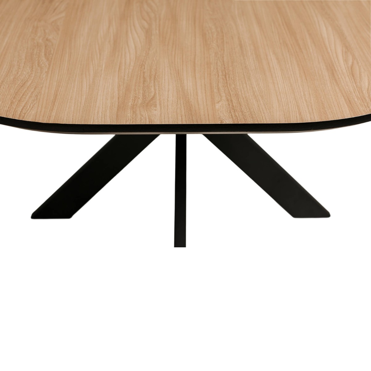 Sabrina Oak Oval Dining Table - 4