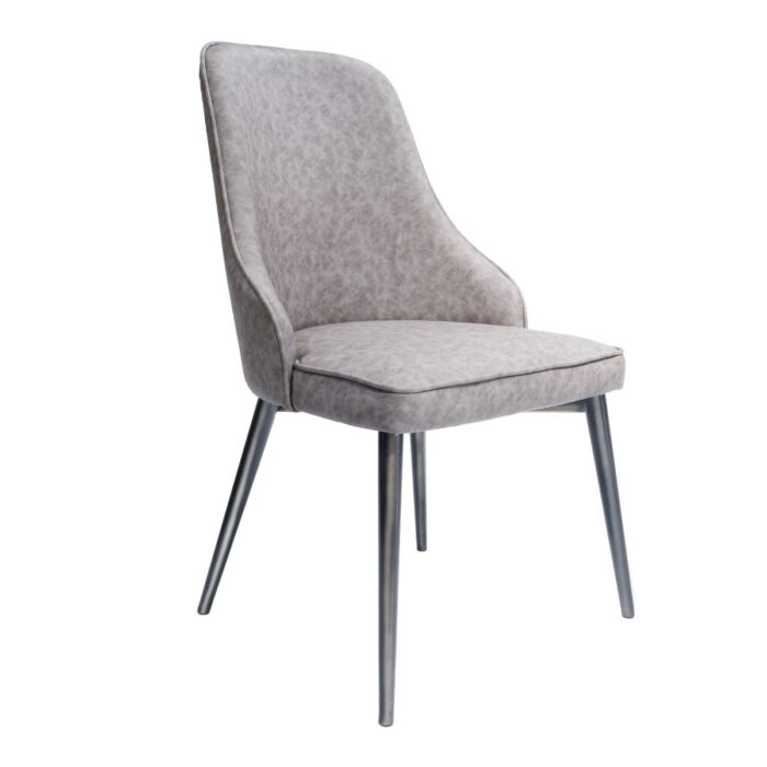 Sterling grey upholstered dining chair