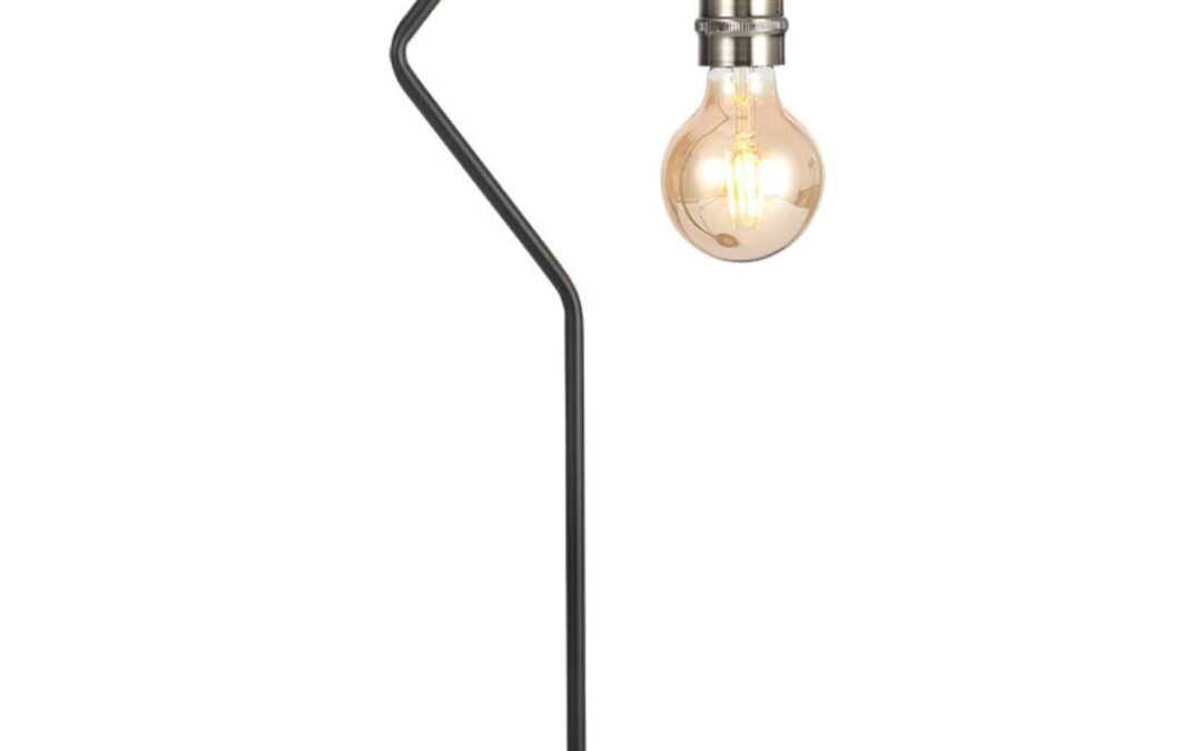 Venus Industrial Arched Table Lamp