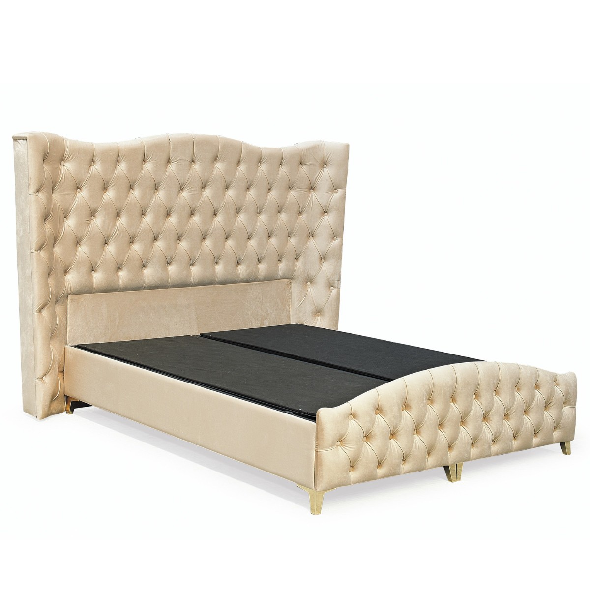 Tiffany Gas Lift Fabric Bed - 2