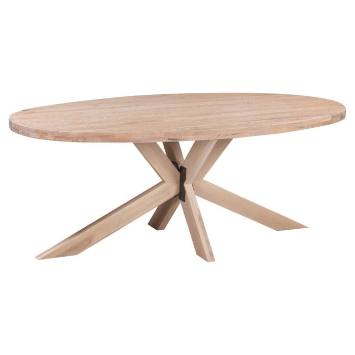 Tilman White Oval Dining Table 3