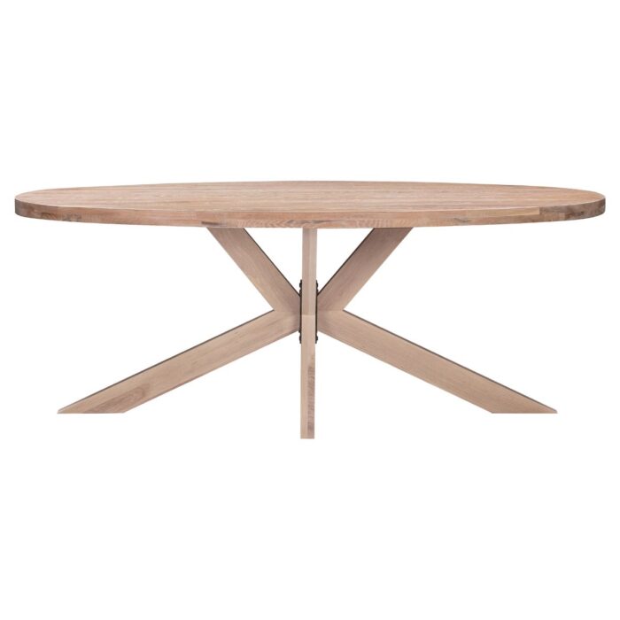 Tilman White Oval Dining Table 4