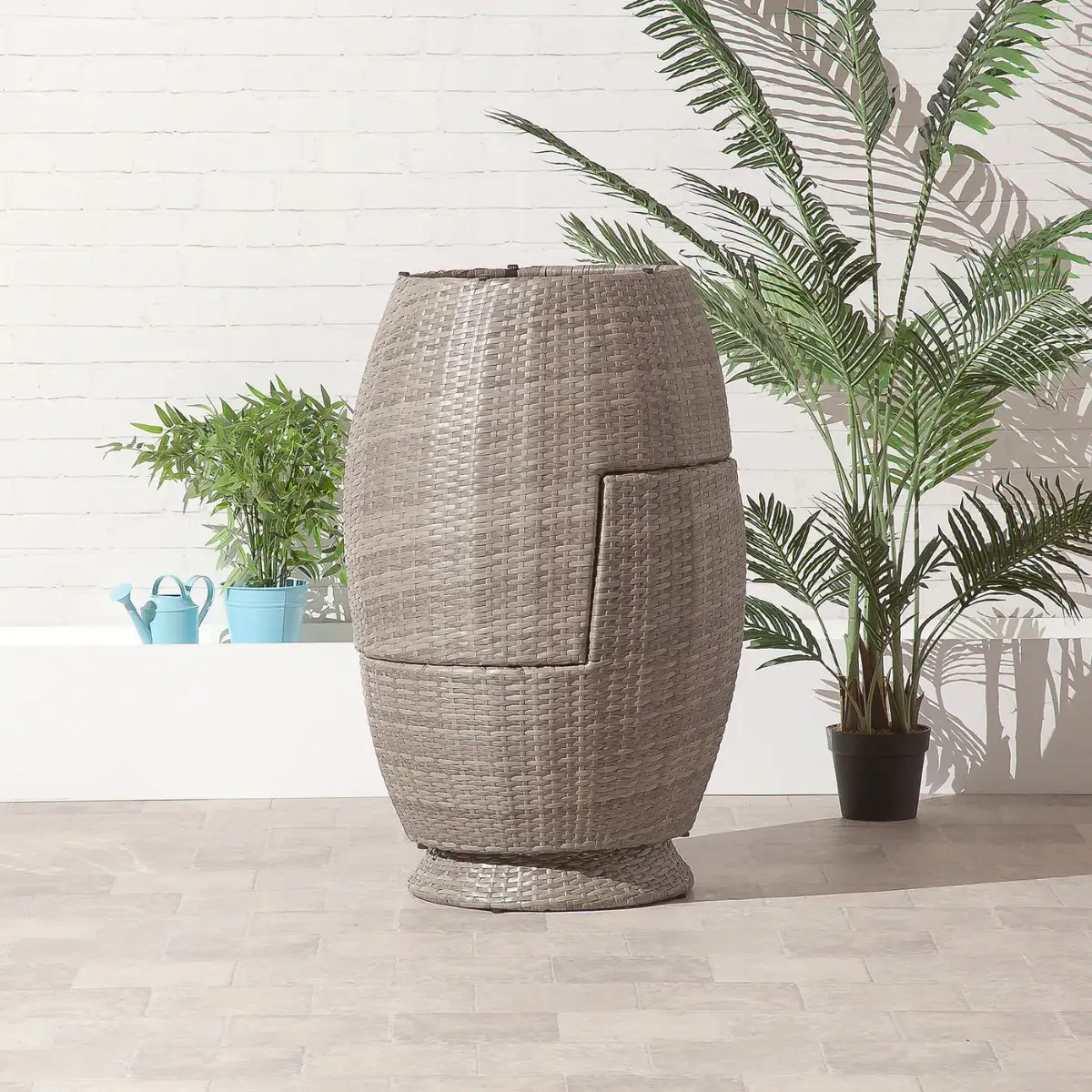 Trinidad Round Rattan Garden Bistro Set - 5