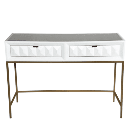 White Gloss Console Table