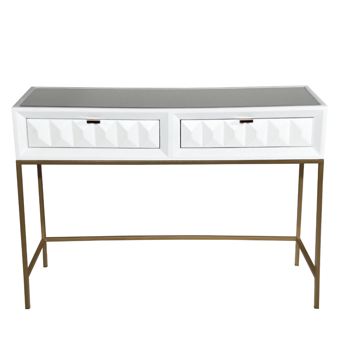 Volos White Gloss Console Table