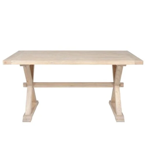 Farmhouse Oak Dining Table