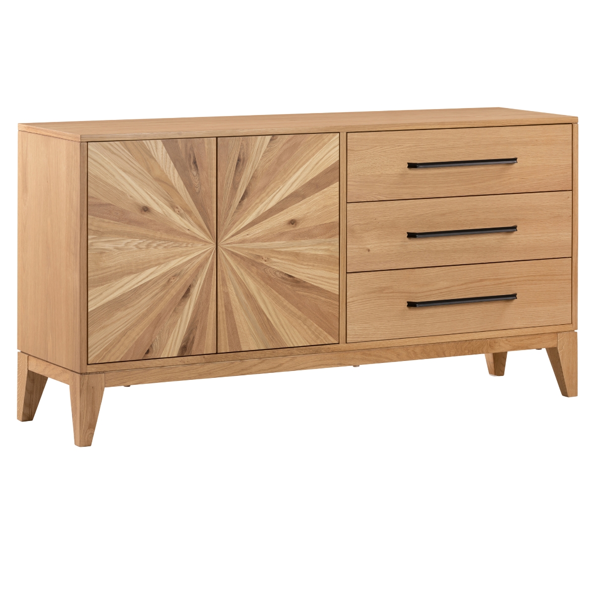 Virgil Natural Oak Sideboard - 1