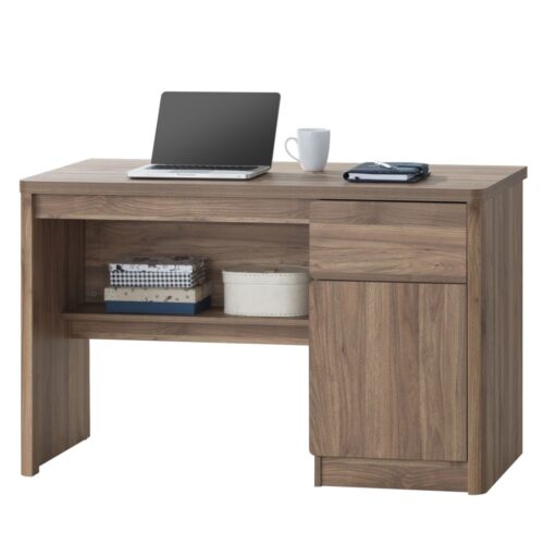WDTROY - Tulla Walnut Desk with Under Desk Storage - 1