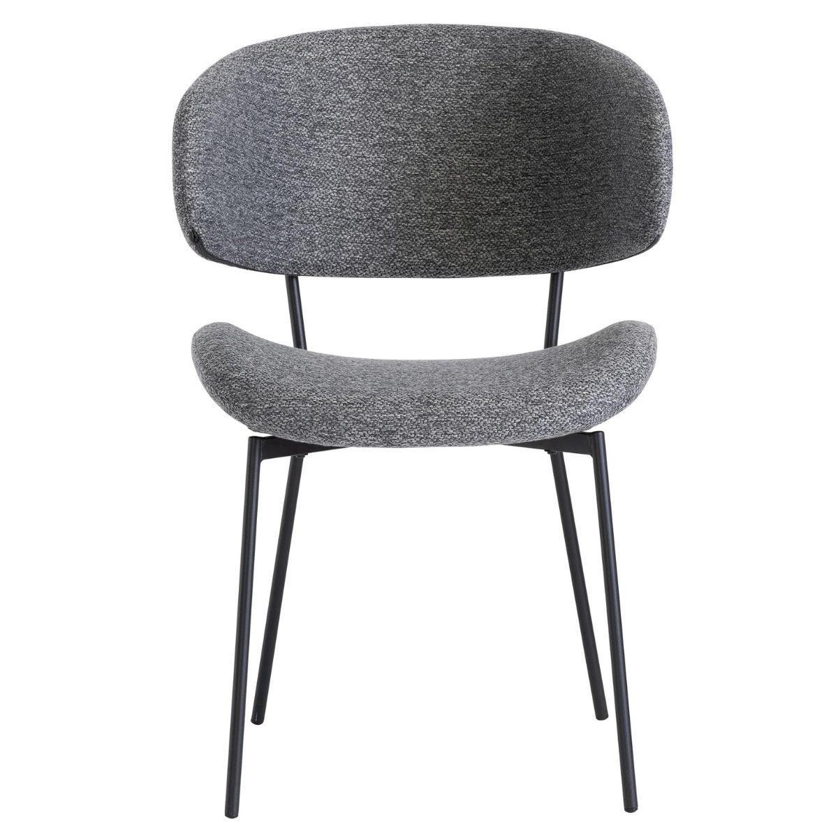 Winona Curved Back Fabric Dining Chair | Corcoran's