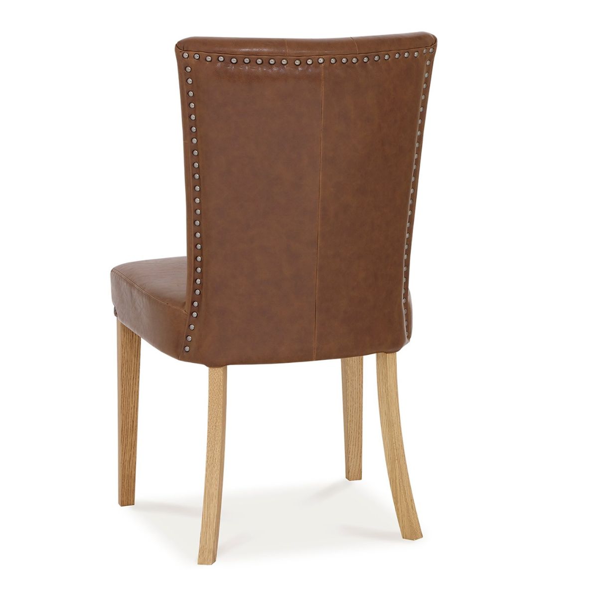 Winnie Rustic Oak Dining Chair - 3