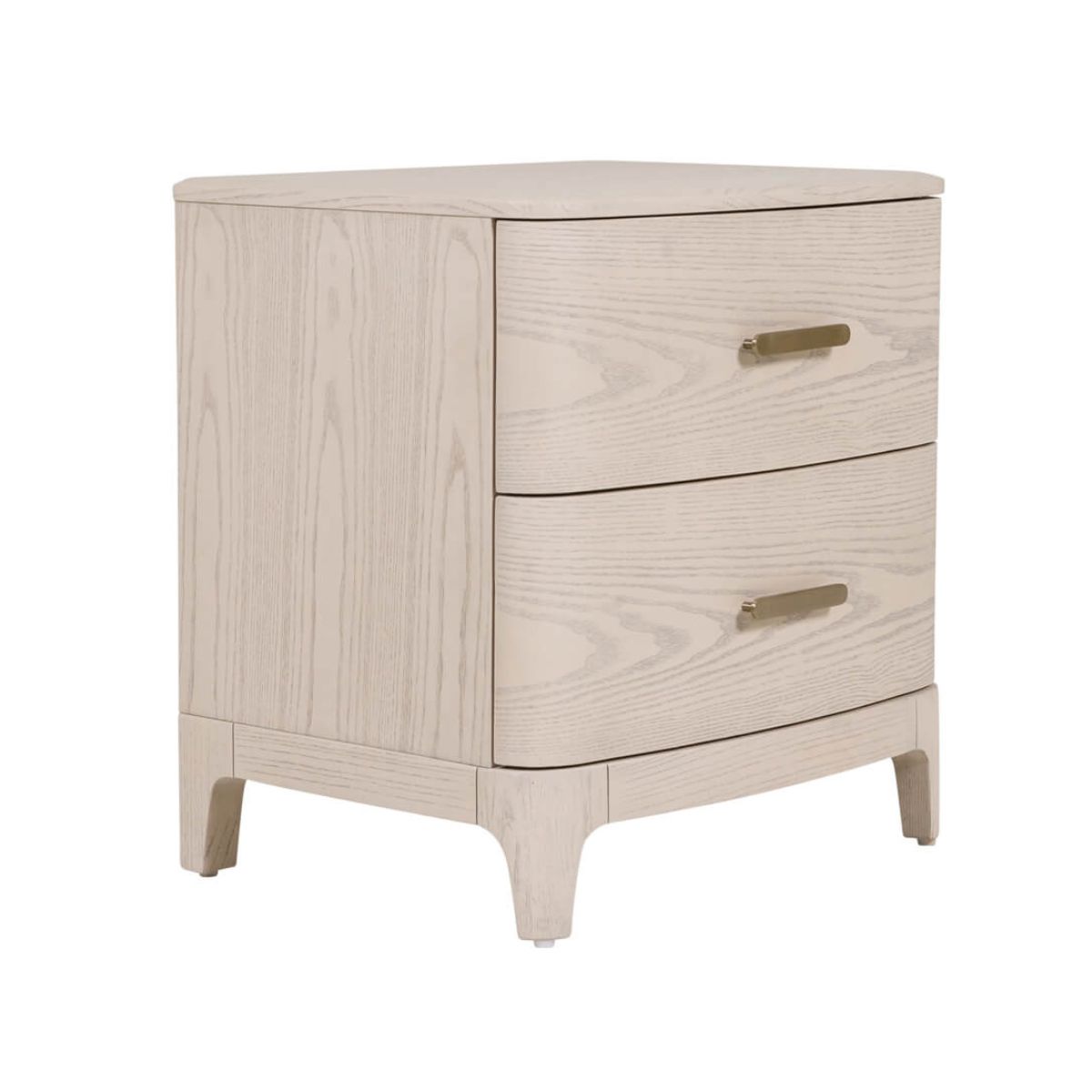 Zulema Wooden Bedside Table - 1