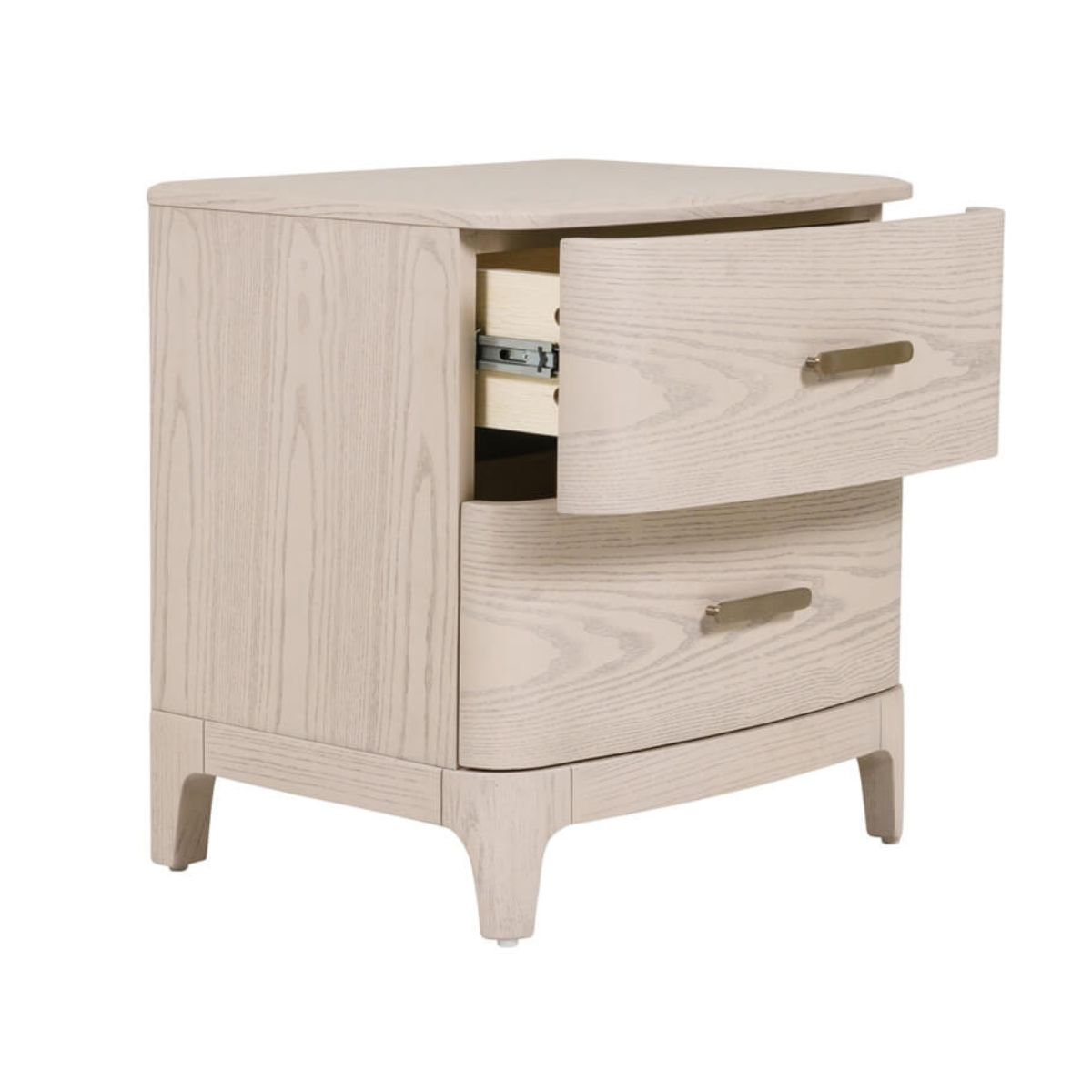 Zulema Ash Bedside Table - 5