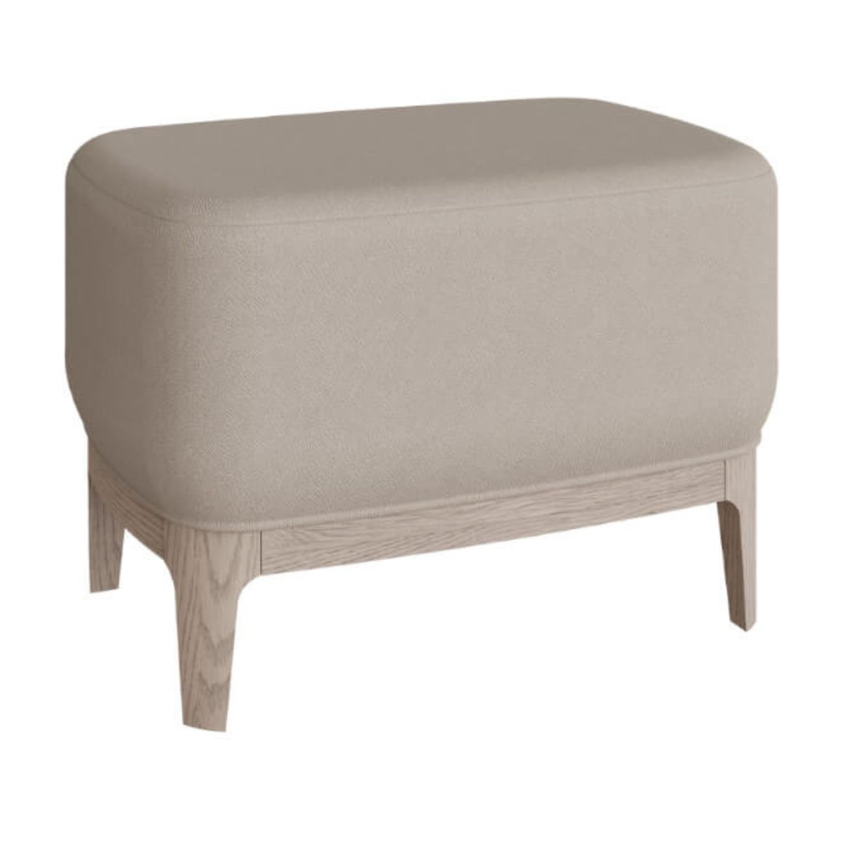 Zulema Wooden Dressing Table Stool - 1