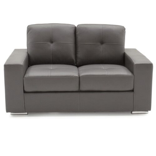 2 Seater Modern Leather Sofa