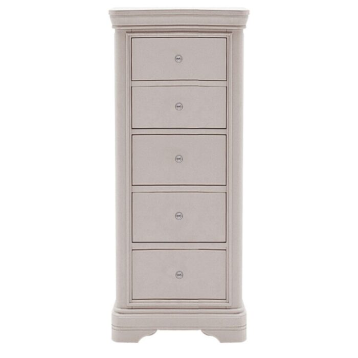 Grey Tall Chest of Drawers