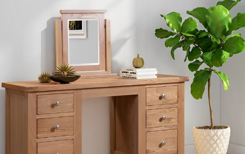 rustic or traditional dressing table