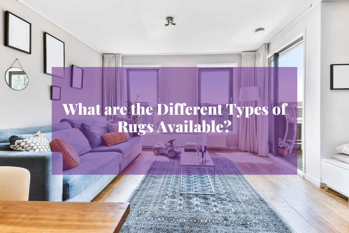 What are the different types of rugs available?