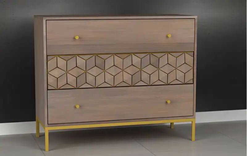 wooden chest of drawers with metal legs wooden chest of drawers with metal legs